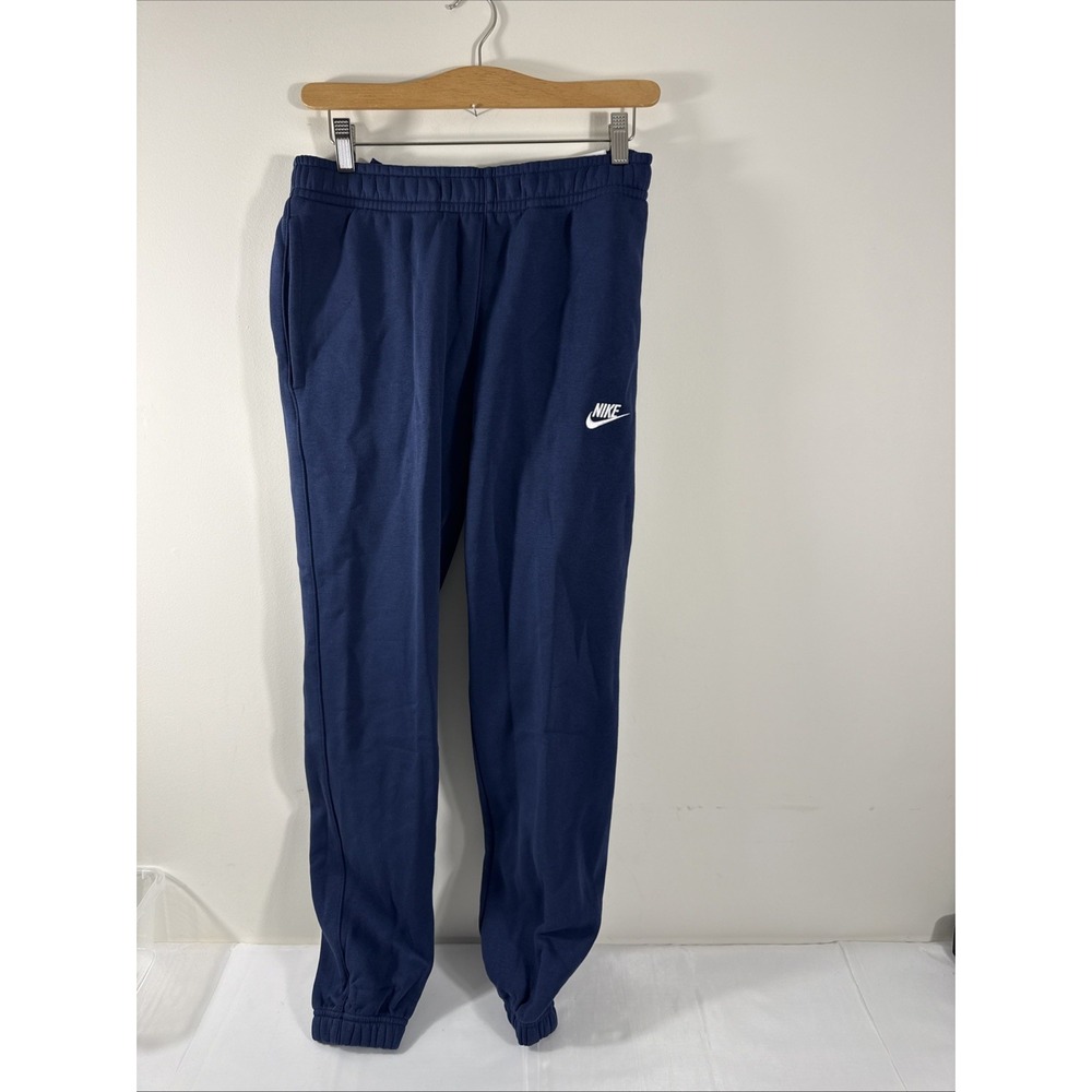 Nike Men's Club Fleece Navy ‎ Jogger/Sweatpants Size Small